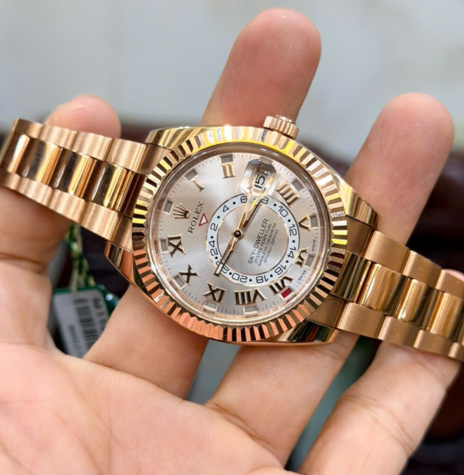 Rolex 326935 full set 2016 vàng Hồng size 42 mới tinh giá 1tỷ180 triệu
