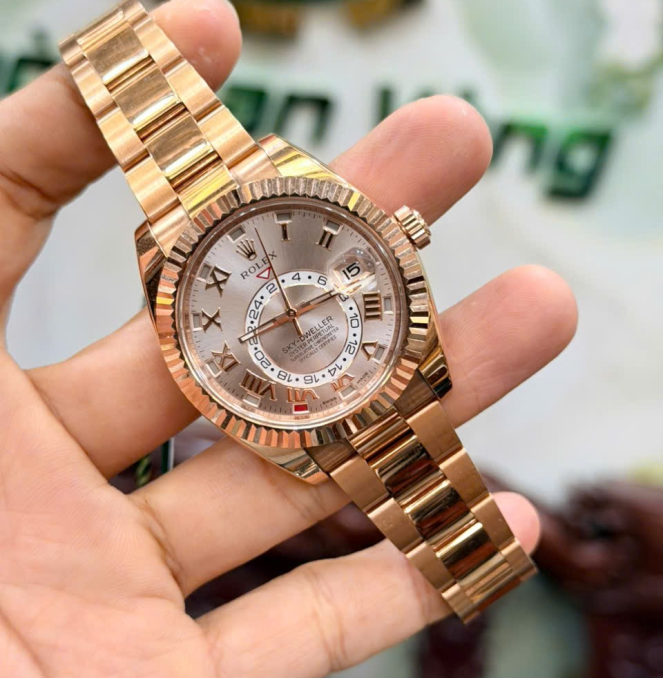 Rolex 326935 full set 2016 vàng Hồng size 42 mới tinh giá 1tỷ180 triệu