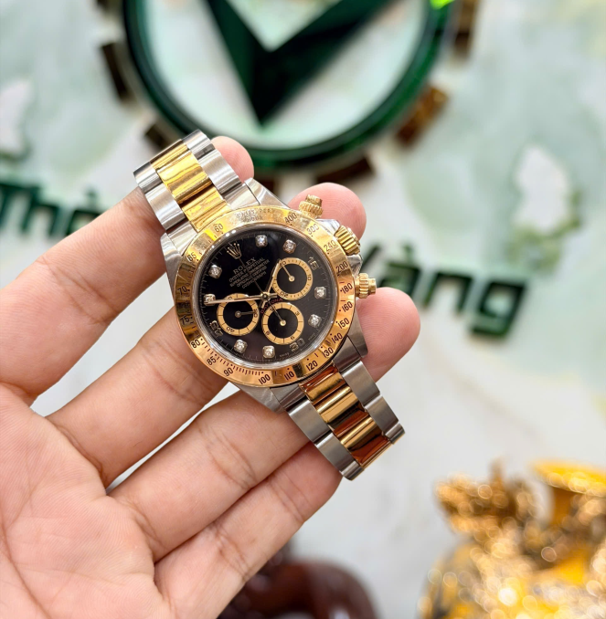  Rolex daytona 16523 size 40 zin nguyên bản giá  388 triệu