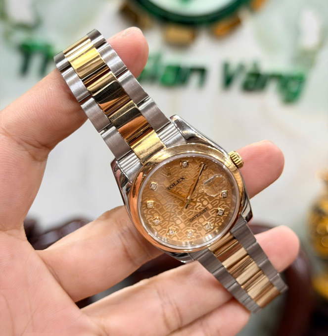 Rolex 116203 vi tính vàng chỉ có đồng hồ giá 212 triệu
