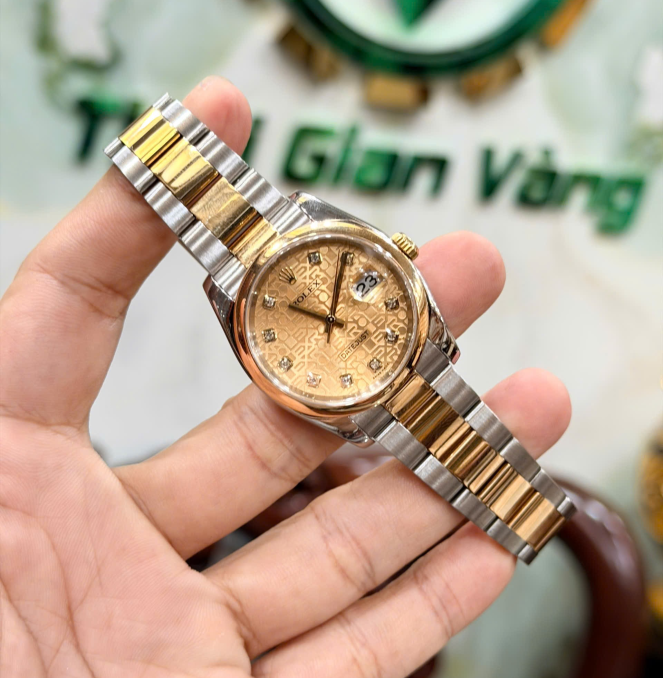 Rolex 116203 vi tính vàng chỉ có đồng hồ giá 212 triệu