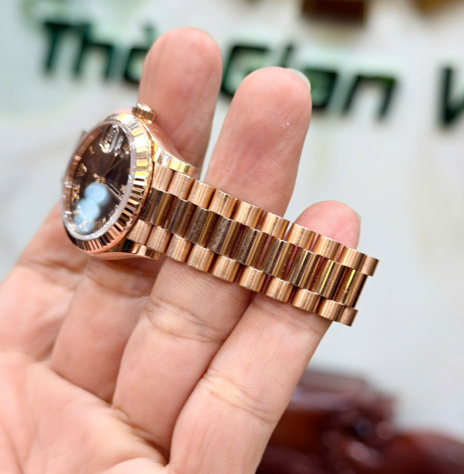 Rolex 278275 vàng hồng size 31 hộp sổ thẻ 2020 giá 999 triệu