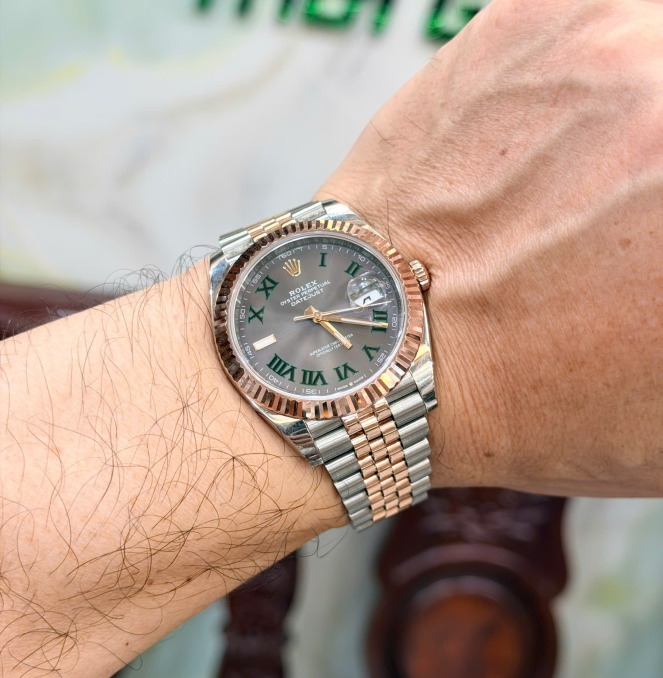Rolex 126331 bản quần vợt dây jubille size 41 giá 360 triệu