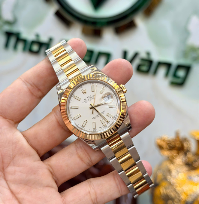 Rolex 126333 đờ mi vàng vàng size 41 giá  288 triệu