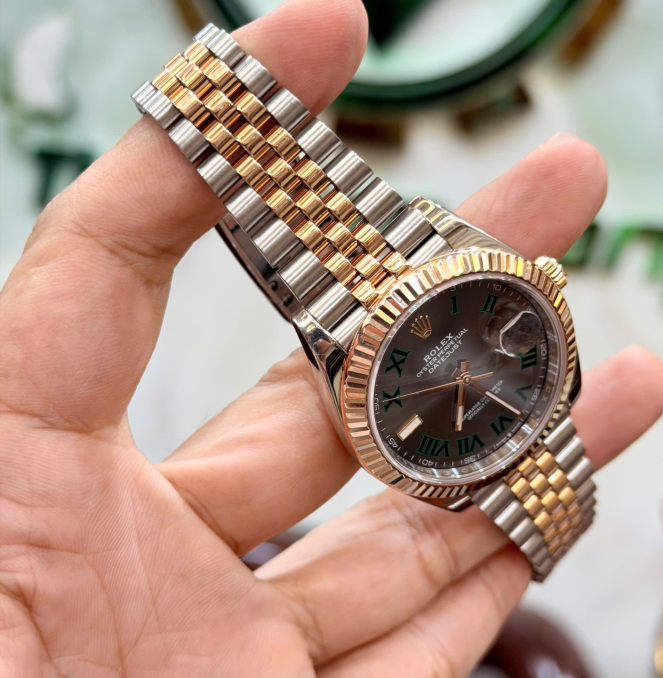 Rolex 126331 winbledon hộp sổ thẻ 2023 size 41 giá 455 triệu