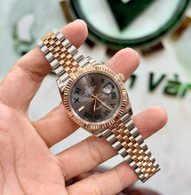 Rolex 126331 winbledon hộp sổ thẻ 2023 size 41 giá 455 triệu
