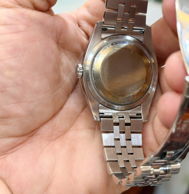 Rolex 116234 vi tính trắng niềng kim cương 2li option size 36 giá 208 triệu