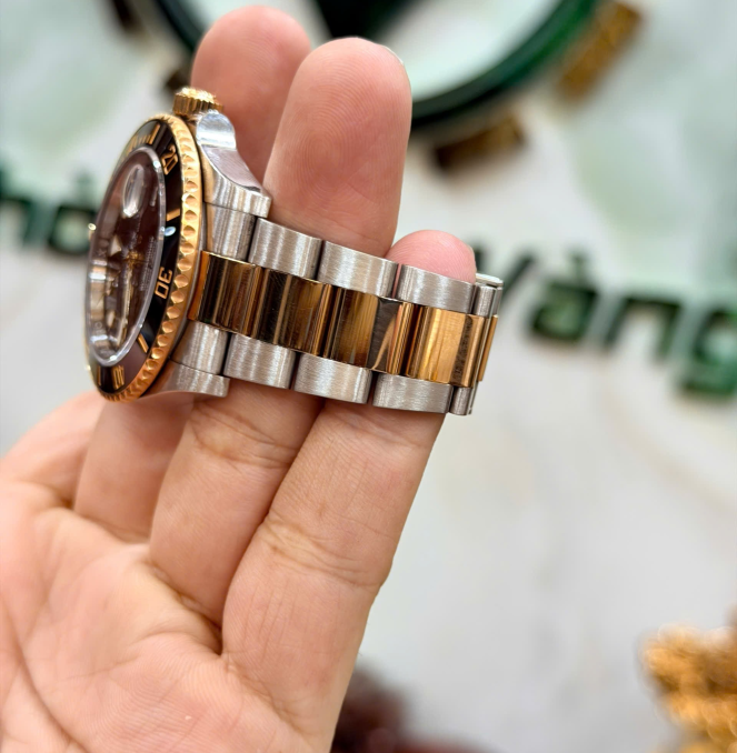 SUBMARINER 126613 full set 2021 máy 70h size 41 đờ mi vàng giá  428 triệu
