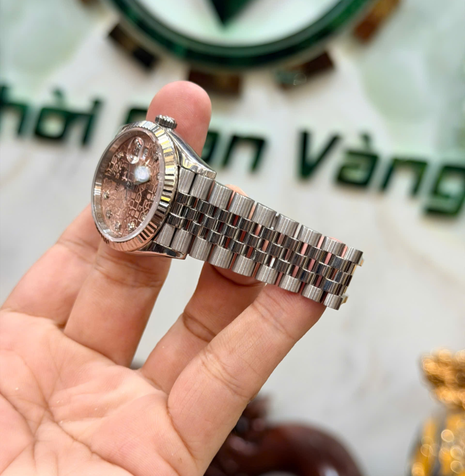 Rolex 126234 vi tính cá hồi size 36 hộp thẻ 2019 giá 308 triệu