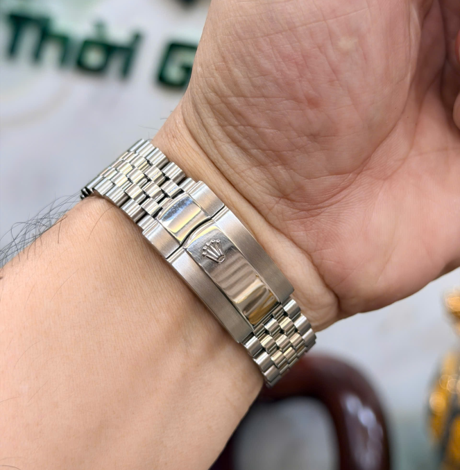 Rolex 126234 vi tính cá hồi size 36 hộp thẻ 2019 giá 308 triệu