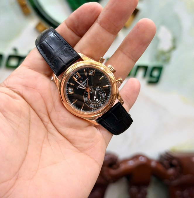 Siêu phẩm patekphilippe 5960R vàng hồng full set 2014 size 40,5 giá 1tỷ368 triệu