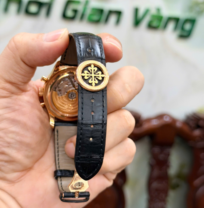 Siêu phẩm patekphilippe 5960R vàng hồng full set 2014 size 40,5 giá 1tỷ368 triệu