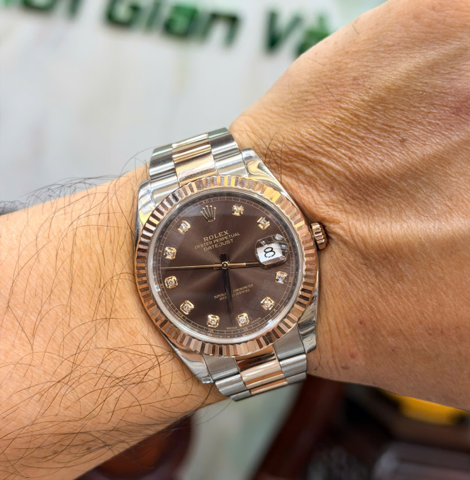 Rolex 126331 socola size 41 giá 368 triệu
