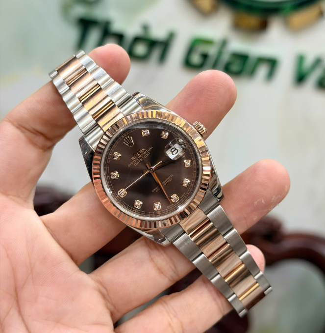 Rolex 126331 socola size 41 giá 368 triệu