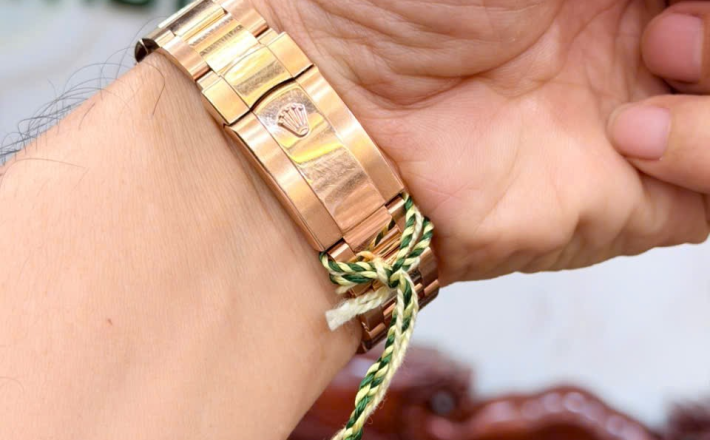 Rolex 326935 full set 2016 vàng Hồng size 42 mới tinh giá 1tỷ180 triệu