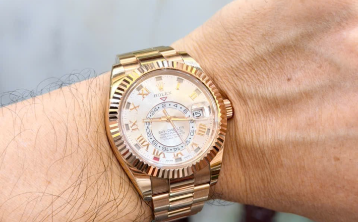 Rolex 326935 full set 2016 vàng Hồng size 42 mới tinh giá 1tỷ180 triệu