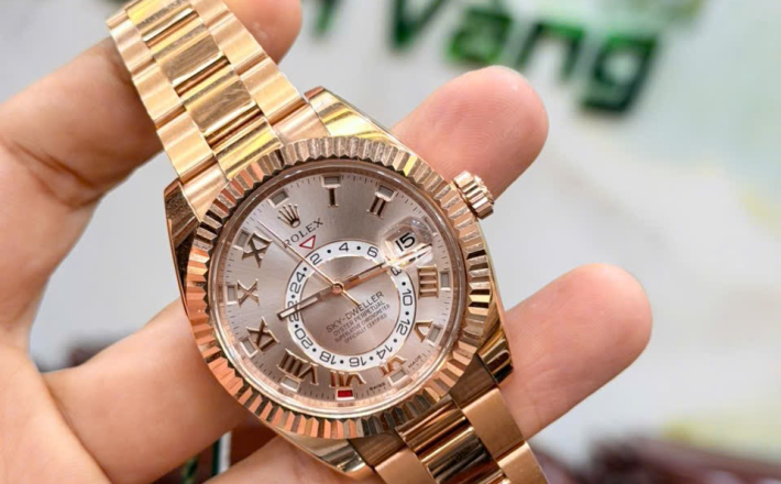 Rolex 326935 full set 2016 vàng Hồng size 42 mới tinh giá 1tỷ180 triệu