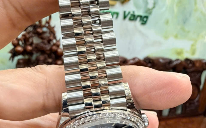 Rolex 126284RBR Size 36 bản thép niềng kim cương hãng full set mk 2 giá  288 triệu