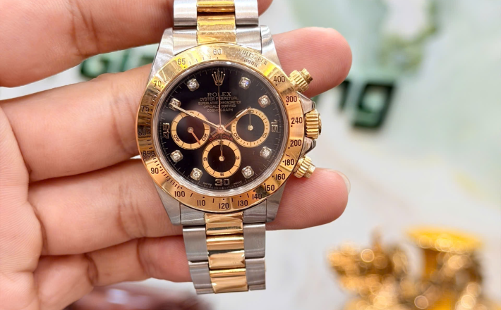  Rolex daytona 16523 size 40 zin nguyên bản giá  388 triệu