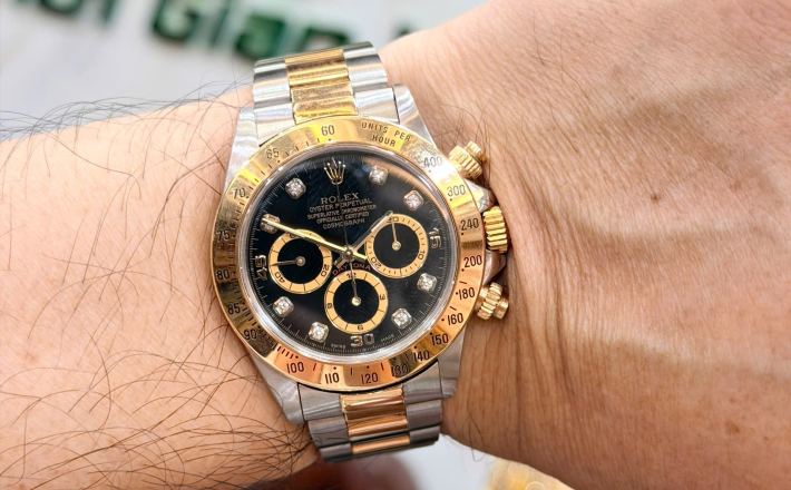  Rolex daytona 16523 size 40 zin nguyên bản giá  388 triệu