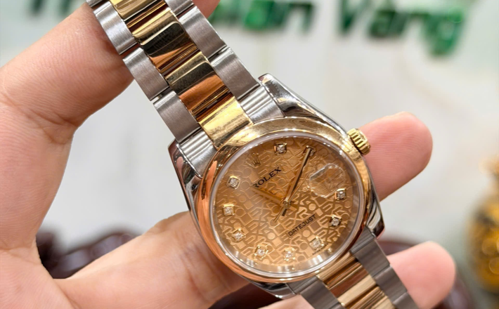 Rolex 116203 vi tính vàng chỉ có đồng hồ giá 212 triệu