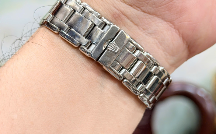 Rolex 18946 platin size 39 vành kim cương Zin hãng size 39 giá  1tỷ060 triệu