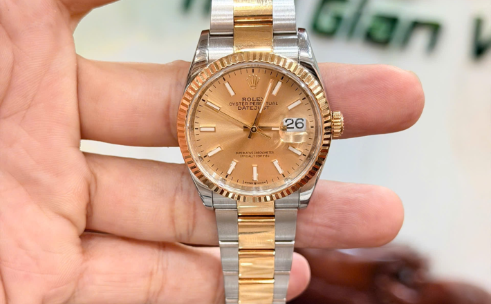 Rolex 126233 đờ mi vàng size 36 giá 268 triệu