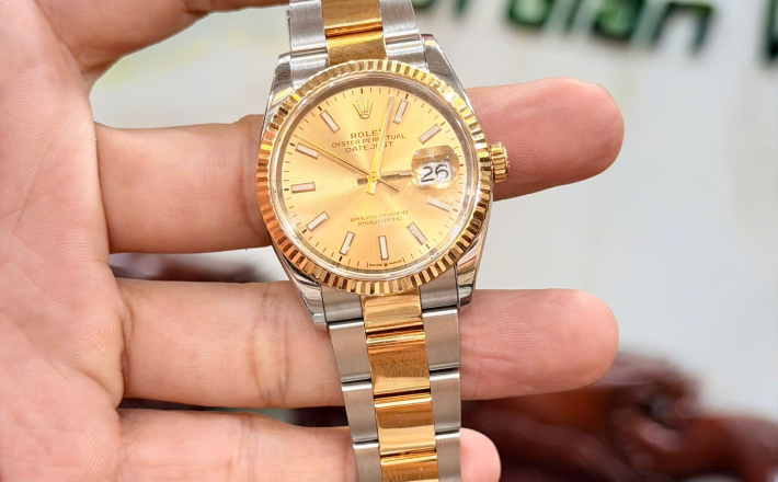Rolex 126233 đờ mi vàng size 36 giá 268 triệu