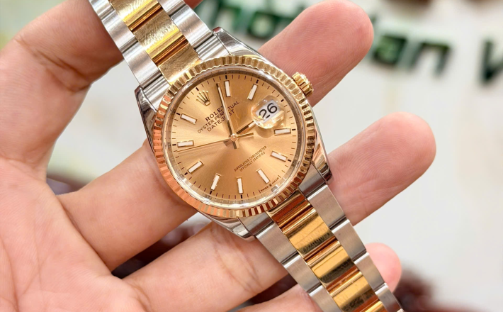 Rolex 126233 đờ mi vàng size 36 giá 268 triệu