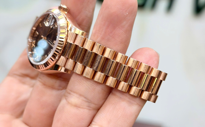 Rolex 278275 vàng hồng size 31 hộp sổ thẻ 2020 giá 999 triệu