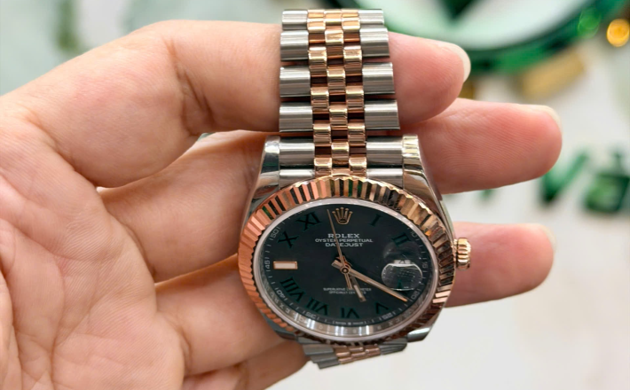 Rolex 126331 bản quần vợt dây jubille size 41 giá 360 triệu