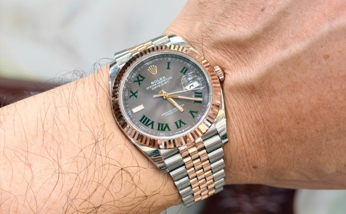 Rolex 126331 bản quần vợt dây jubille size 41 giá 360 triệu