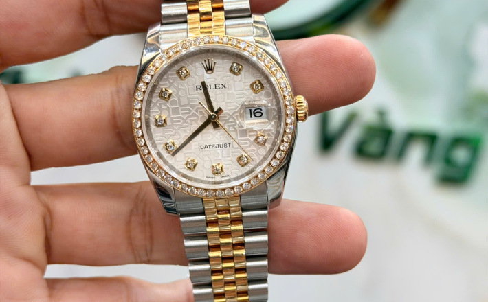 Rolex 116243  size 36 2013 hộp sổ thẻ giá  308 triệu