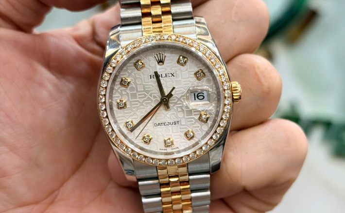 Rolex 116243  size 36 2013 hộp sổ thẻ giá  308 triệu
