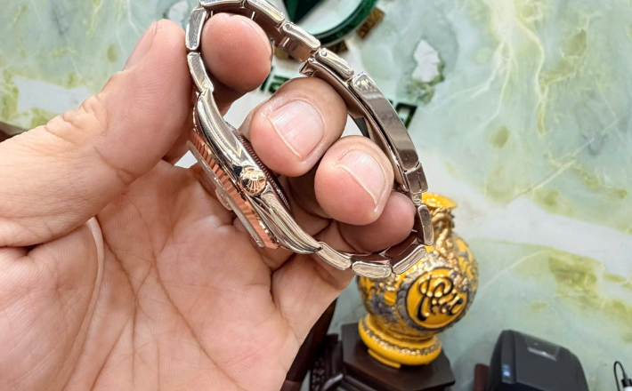 Rolex 116231 xà cừ tím cọc la mã rất ít gặp size 36 giá  235 triệu