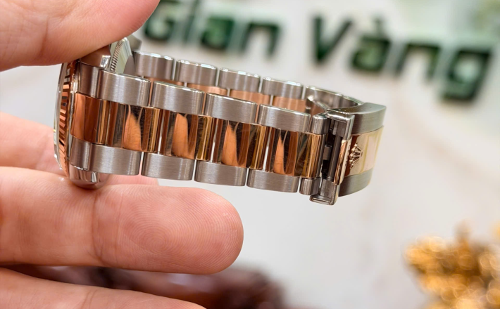Rolex 116231 xà cừ tím cọc la mã rất ít gặp size 36 giá  235 triệu