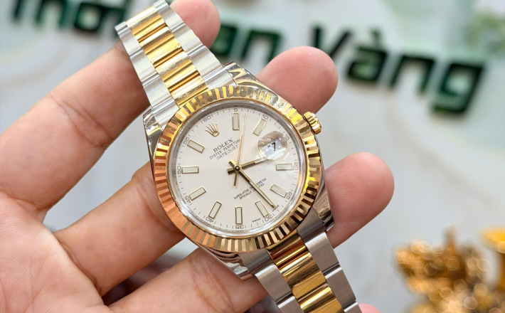Rolex 126333 đờ mi vàng vàng size 41 giá  288 triệu
