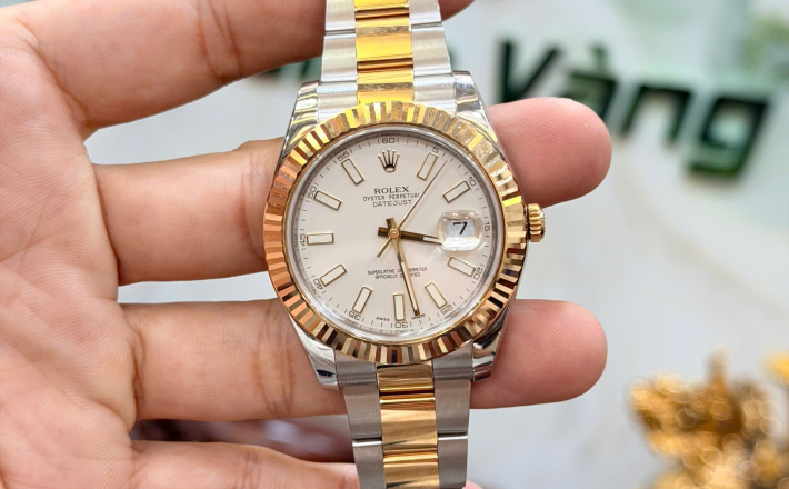 Rolex 126333 đờ mi vàng vàng size 41 giá  288 triệu
