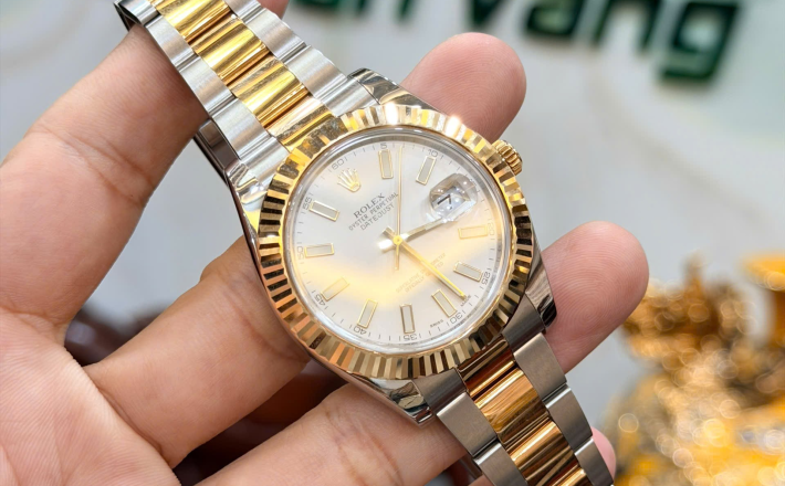 Rolex 126333 đờ mi vàng vàng size 41 giá  288 triệu