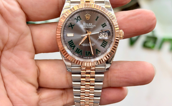 Rolex 126331 winbledon hộp sổ thẻ 2023 size 41 giá 455 triệu