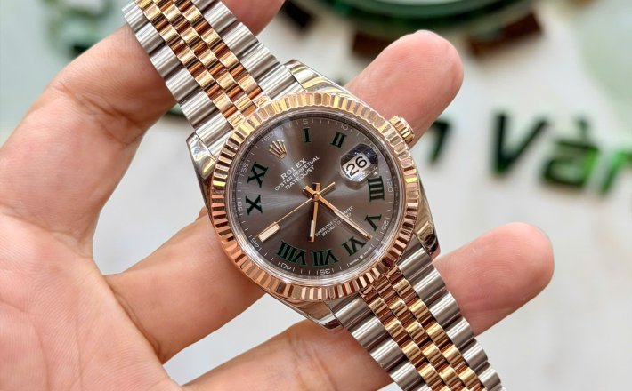 Rolex 126331 winbledon hộp sổ thẻ 2023 size 41 giá 455 triệu