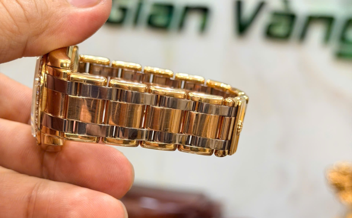 Rolex 18948 size 39 vàng khối 3 màu hộp sổ thẻ 2011 giá 960 triệu
