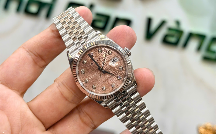 Rolex 126234 vi tính cá hồi size 36 hộp thẻ 2019 giá 308 triệu