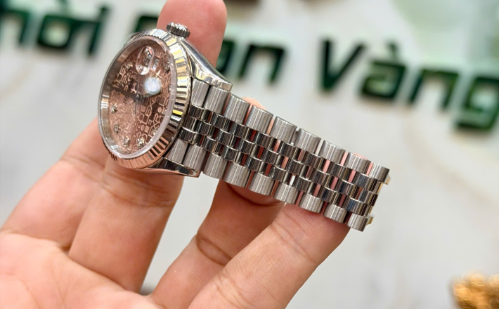 Rolex 126234 vi tính cá hồi size 36 hộp thẻ 2019 giá 308 triệu