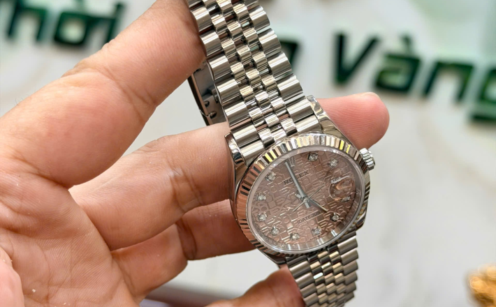 Rolex 126234 vi tính cá hồi size 36 hộp thẻ 2019 giá 308 triệu