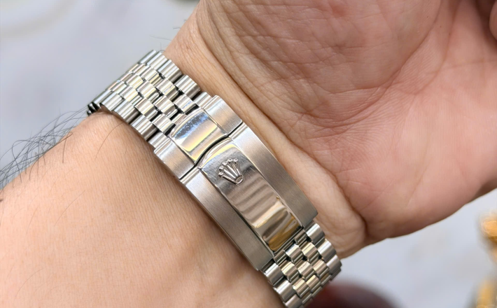Rolex 126234 vi tính cá hồi size 36 hộp thẻ 2019 giá 308 triệu