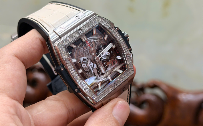 Hublot Spirit BigBang diamond zin hãng chekapp 2024 size 45 giá 239 triệu