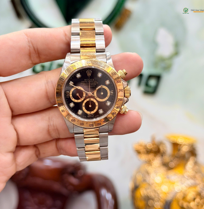  Rolex daytona 16523 size 40 zin nguyên bản giá  388 triệu