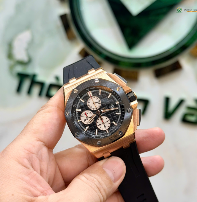 Quái thú Auderma Piguet ceramic size 44  zin nguyên bản giá 790 triệu
